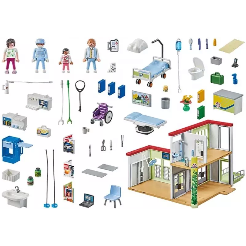 Actie/avontuur Playmobil Action 71615 meerkleurig speelgoedspelset