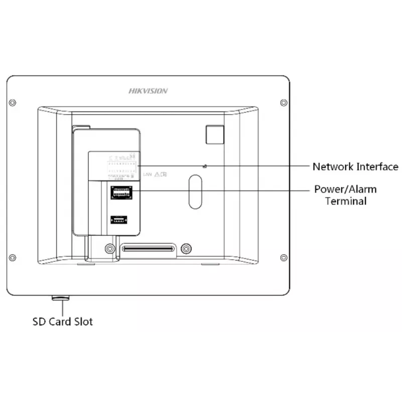 Videodeurintercom Hikvision DS-KH8350-TE1 7