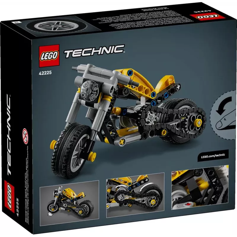 LEGO TECHNIC 42225 Gele motor