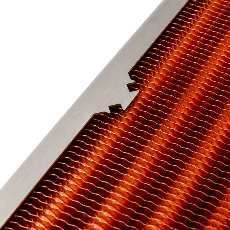 Radiator Aqua-Computer airplex radical 4/360 — aluminium/koper/rvs, 400×140×73 mm