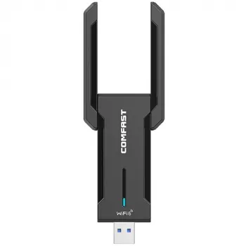 WiFi USB-adapter Comfast CF-972AX dualband 2.4GHz/5GHz tot 5374Mbps