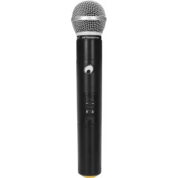 Draadloze microfoon Omnitronic MES-Series 830MHz handmicrofoon-ontvanger/zendersysteem