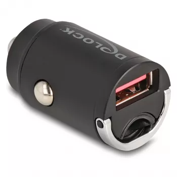 DeLOCK 64277 mobiele oplader universeel zwart sigarettenaansteker snelladen auto