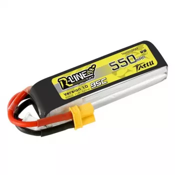 Batterij Tattu R-Line 550mAh 7,4V 95C 2S1P XT30