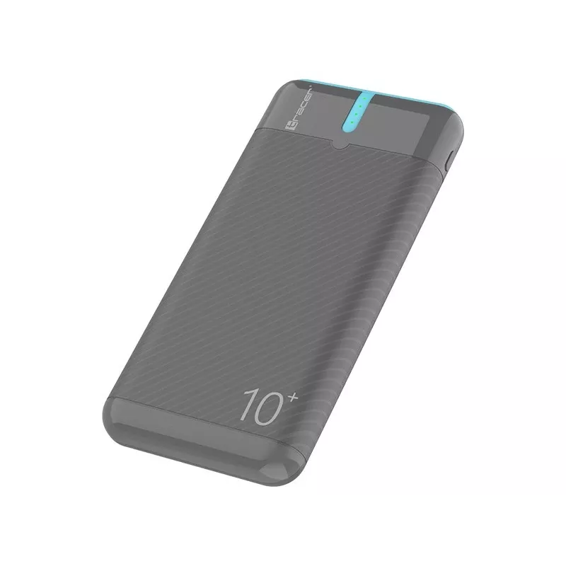 Powerbank EnerGo 10000mAh grijs-blauw