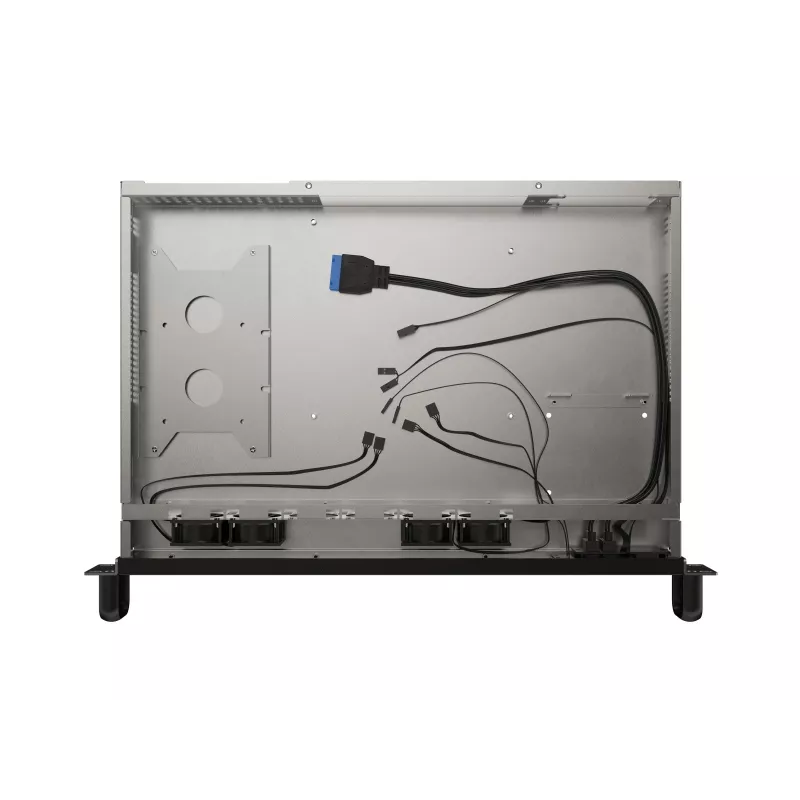 Rack-behuizing Lanberg SC01-3001-10B 1U zwart 4 ventilatoren