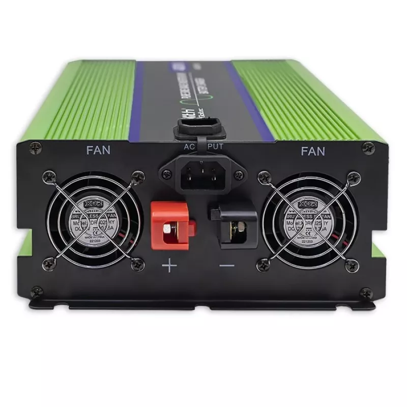 Auto-omvormer Qoltec Monolith 6000 W groen 12 V