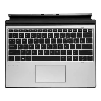 HP L67436-A41 mobiel toetsenbord Belgisch pogo pin zilver