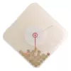 NeXtime klok 3006 Coins, 35x35 cm, wand, transparant