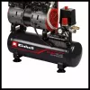 Compressor TE-AC 110/6 Silent Plus (zwart/rood, 550 W)