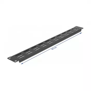 Geventileerd blindpaneel DeLOCK 19 inch netwerkkastpaneel 66679