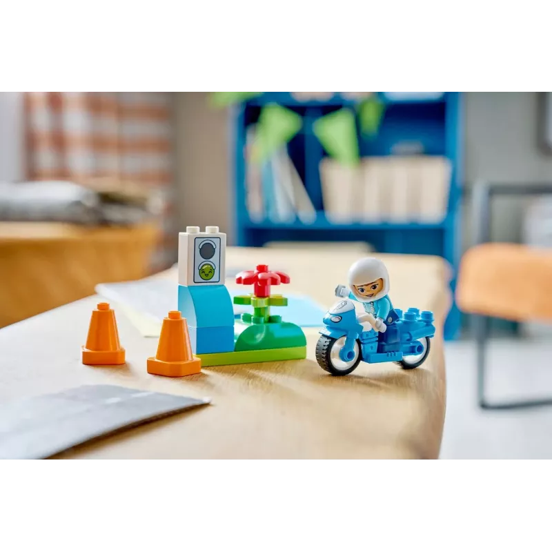 LEGO DUPLO 10471 Blauwe politiemotor