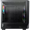 PC-behuizing Montech X5 midi tower zwart ATX 3x 140mm-ventilator