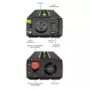 Qoltec Monolith voedingsadapter/omvormer auto 600 W zwart
