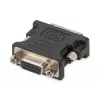 Assmann DVI-adapter. DVI(24+5) - HD15 M/F. DVI-I Dual-Link. bl (AK-320504-000-S)