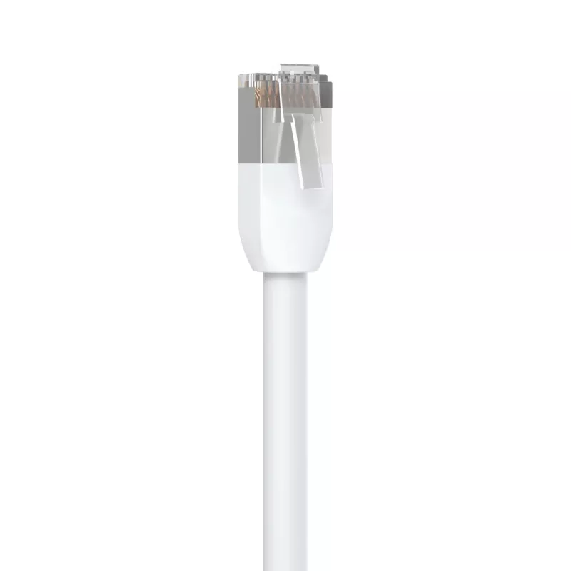 Netwerkkabel Ubiquiti UACC-CABLE-PATCH-OUTDOOR-2M-W RJ-45 Cat5e 2 m wit, S/UTP, 24 AWG