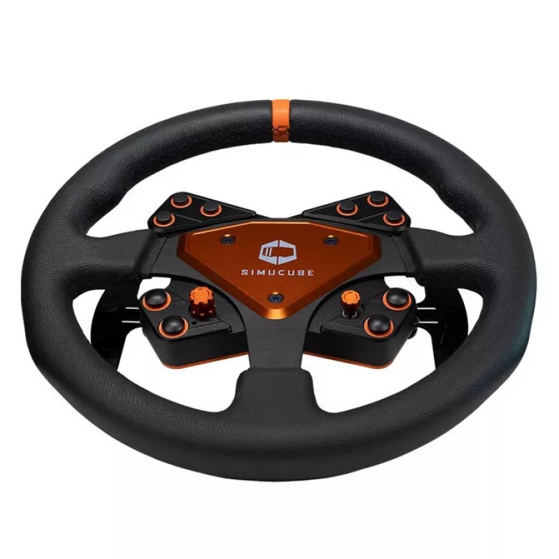Simucube Tahko stuurwiel, rond - 320 mm, oranje