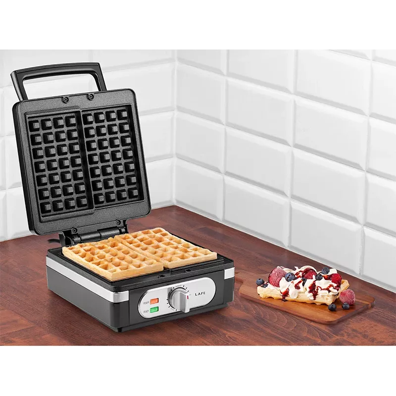 Wafelijzer LAFE WaffleMaster GFB-003 1400W met antiaanbakplaten
