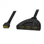 LogiLink - Video-/audiosplitter/switch - 3 x HDMI - desktop