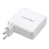 Qoltec GaN-oplader FAST 108W | 5-20V | 3-4.7A | USB C | wit