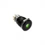 DimasTech vandalismusschakelaar/-knop 19mm Blackline Dot RGB PD218