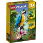 LEGO bouwset exotische papegaai 31136 — Creator displaymodel, 253 onderdelen, 220×120×110 mm