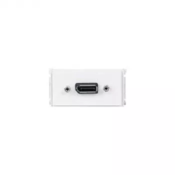 Vivolink WI221268 DisplayPort-wandcontactdoos, wit