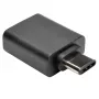 Eaton Tripp Lite Series USB 3.1 Gen 1.5 adapter USB-C naar USB Type-A M/F 5 Gbps tablet smartphone - USB-adapter - USB Type-A (W) naar 24-pin USB-C (M) - USB 3.1 - zwart (U428-000-F)