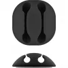 Kabelclip Goobay 70683 bureau wand Zwart 5 stuks