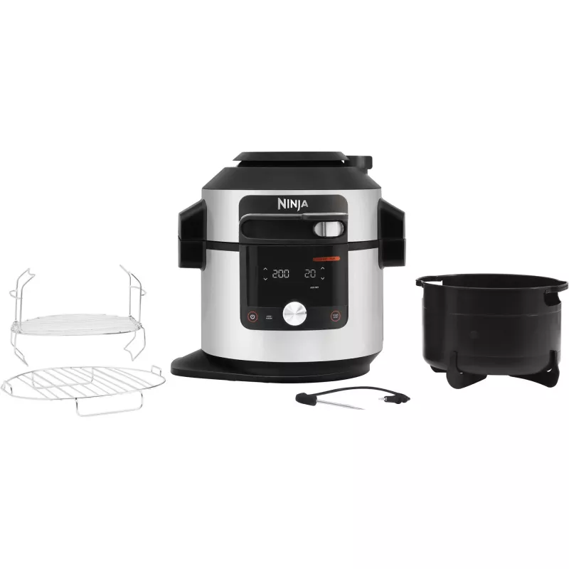Multikoker Ninja OL750EU 7,5 L 1760 W zwart roestvrij staal, 14 automatische programma's
