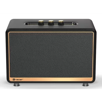 Draagbare stereoluidspreker TRACER M45 zwart — Bluetooth 5.0, 45 W RMS, FM-radio, ingebouwde microfoon, op batterij
