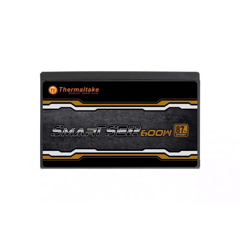 Voeding Thermaltake Smart SE2 600W ATX semi-modulair, 86% efficiëntie, 120mm-ventilator