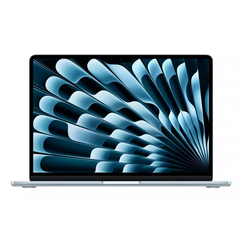 Apple MacBook Air hemelsblauw 13 inch IPS 2560 x 1664 pixel Apple M4 24 GB solid-state-drivecapaciteit 512 GB Apple M4 chip 10-core CPU/10-core GPU macOS 802.11ax Bluetooth versie 5.0 toetsenbordtaal Engels toetsenbord ...