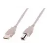 Assmann USB-verbindingskabel. type A - B M/M. 1,8 m. USB 2.0 geschikt. UL. be (AK-300102-018-E)