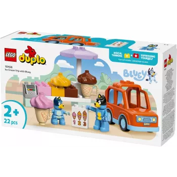 LEGO BLUEY 10458 IJscrème-uitje met Bluey
