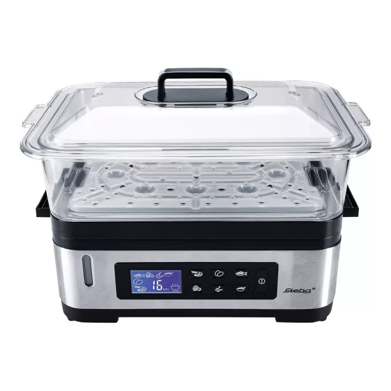 STEBA DG 2 stomer (1200 watt, roestvrij staal / zwart) (05.22.00)