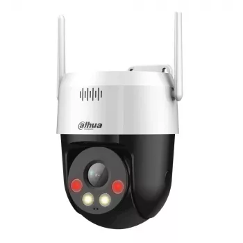 IP-beveiligingscamera DAHUA P3AE-PV 3MP PT dome wifi, 3 MP, 4 mm lens, IP66, PoE/wifi, 30 m IR/witlicht