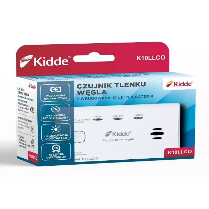 Koolmonoxidemelder K10LLCO Kidde