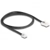 Netwerkkabel DeLOCK 88035 RJ45 naar RJ11 1m zwart