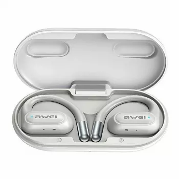 Bluetooth-hoofdtelefoon 5.4 T93 OWS wit