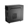 PC-behuizing NATEC Helix Mini Tower zwart — microATX/Mini-ITX, 3×3,5 inch + 5×2,5 inch, 33 cm GPU, USB-C/USB-A aansluitingen