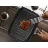 Elektrische grill Beper PE.511 met 26x36 cm antiaanbaklaag