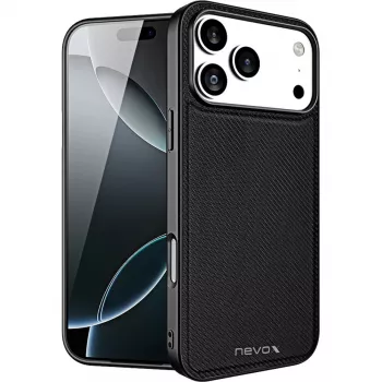 nevox StyleShell NYLO - iPhone 17 Pro Max 6,9 inch zwart (2529)