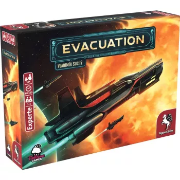 Pegasus Spiele 56260G bordspel Evacuation
