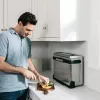 Ninja SP101 enkel 10 L losstaand 2400 W heteluchtfriteuse zwart, roestvrij staal