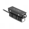 Koellichaam DELOCK 18460 voor M.2 SSD 2280 — aluminium/koper, RGB 5V, zwart