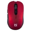 Draadloze RF stille muis DEFENDER Gassa MM-105 — dubbelhandig, 1600 DPI, 2,4 GHz, nano-USB-ontvanger