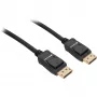 DisplayPort-kabel Sharkoon 1.4 8K, 1 m, zwart
