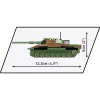 Bouwset Cobi Leopard I tankmodel — 147 onderdelen, vanaf 6 jaar, bruin/groen