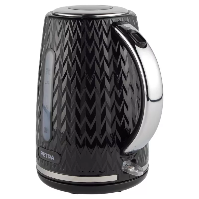 Waterkoker Petra 1,7 l 2200 W zwart